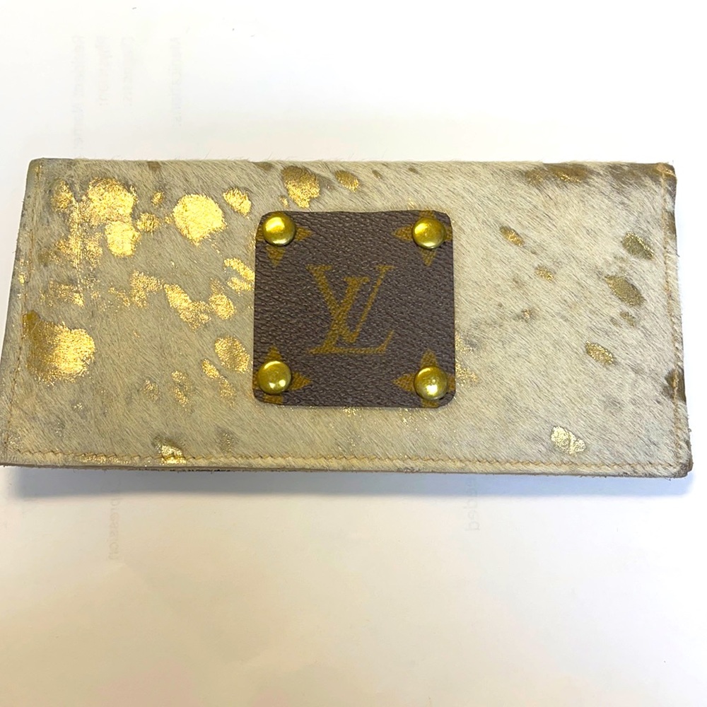 Refurbished Louis Vuitton Checkbook Cover